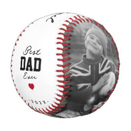 Moderner bester Vater je Schwarz-weißer Individuel Baseball