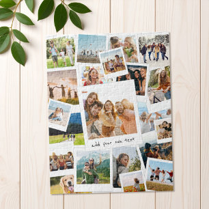 Moderner Bilderalbum-Fotocollage