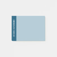 Moderner blauer Farbblock