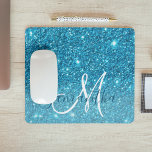 Moderner blauer Glitzer Glitzern Personalisiert Na Mousepad<br><div class="desc">Mit der Einführung unserer Personalisierten Namenskollektion "Modern Blue Glitzer Glitzern", exklusiv auf Zazzle erhältlich! Diese beeindruckende Produktlinie ist ideal, um Ihren Alltag um eine Touch von Glamour und Anpassung zu bereichern. Genießen Sie die moderne und glamouröse Atmosphäre unserer Personalisiert-Name-Kollektion der Glitzern des modernen blauen Glitzer, die exklusiv auf Zazzle erhältlich...</div>