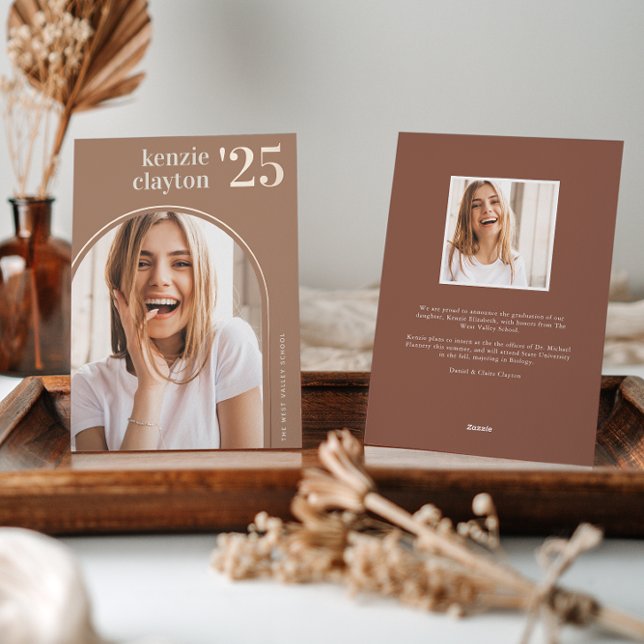 Moderner Bogen | Ankündigung von Abschlüssen (Von Creator hochgeladen)