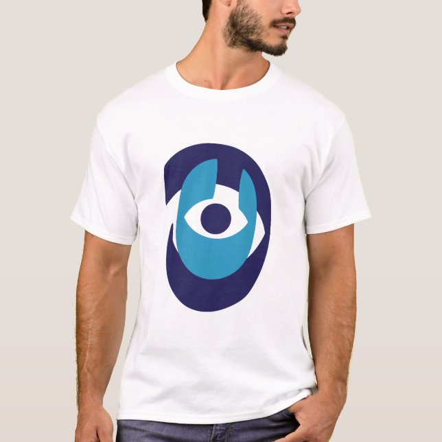 Moderner böse Augen T - Shirt - Schutzazar Amulet (Vorderseite)