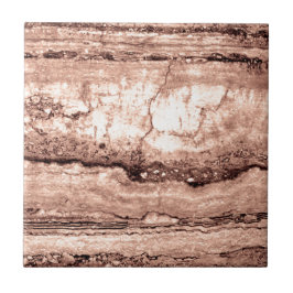 Moderner brauner beige Sepa verbrannter orangerer Fliese
