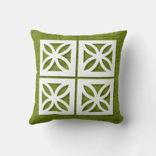 Moderner Breeze Block Limon Kissen 2