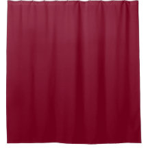 Moderner Burgund-Roter Duschvorhang