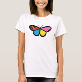 Moderner Butterfly-T - Shirt