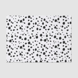 Moderner Chic Dalmatiner Hund Tierdruckmuster Seidenpapier