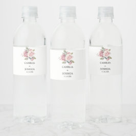 Moderner Chic Elegante Romantische Rosa Hochzeit