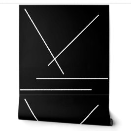 Moderner Chic in Schwarz und Weiß Minimalistisch Tapete
