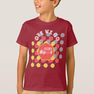 Moderner Chic Off We Go Jungs T - Shirt