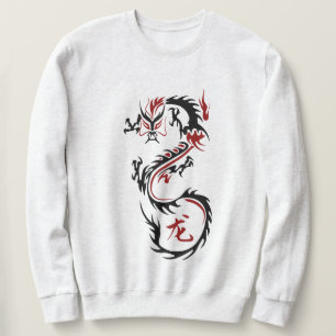 Moderner chinesischer Drache Sweatshirt