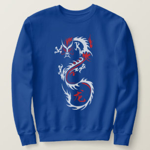 Moderner chinesischer Drache Sweatshirt
