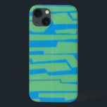 Moderner Circuit V Case-Mate iPhone Hülle<br><div class="desc">Muster</div>