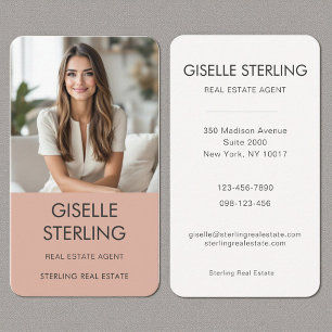 Moderner Corporate Real Anwesen Agent Visitenkarte