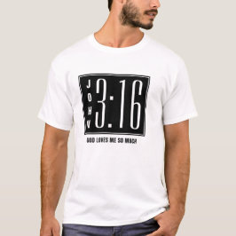 Moderner Custom John 3:16 T-Shirt