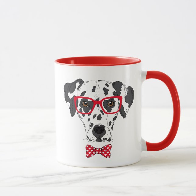 Moderner Dalmatiner Tasse (Rechts)