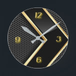 Moderner Deko Runde Wanduhr<br><div class="desc">Großartiges und hochwertiges Design. Du wirst es wie andere Liebe bekommen. Sie können dieses Design auch für andere Produkte verwenden oder Text hinzufügen. Vielen Dank.</div>