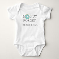 Moderner Donut Vergessen Baby Bodysuit aus einer H