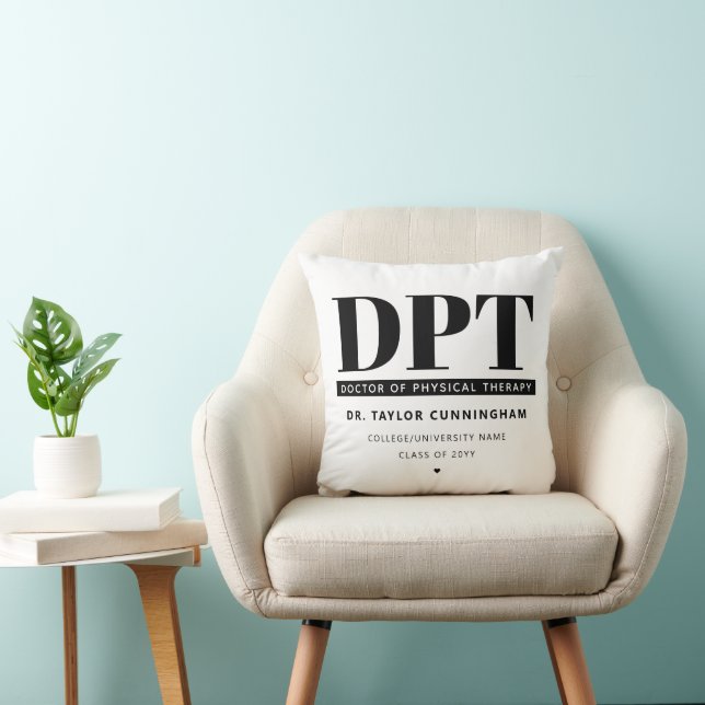Moderner DPT Arzt für Physikalische Therapie Absch Kissen (Stuhl )