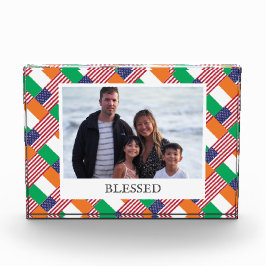 Moderner DUAL IRISH AMERICAN Foto Block