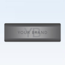 Moderner dunkelgrauer Gradient Name oder Firmennam