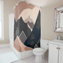 Moderner Duschvorhang aus dem Mittelalter