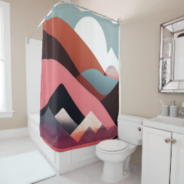 Moderner Duschvorhang aus dem Mittelalter