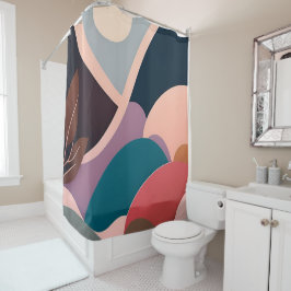 Moderner Duschvorhang aus dem Mittelalter - Aufzug