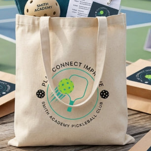 Moderner einfacher schwarzer Pickleball-Sportclub Tragetasche