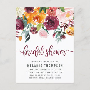 Moderner Einladungspostkarte