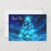 Moderner Electric Blue Christmas Tree