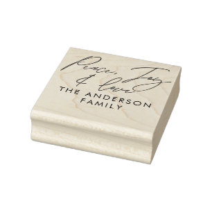 Moderner, eleganter Drehbuchurlaub personalisiert Gummistempel
