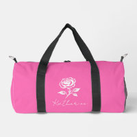 Moderner eleganter Individuelle Name in warmen Ros