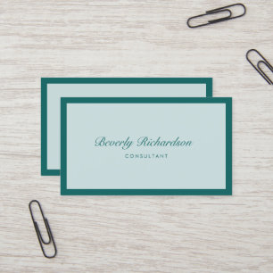 Moderner eleganter Luxe einfacher beruflicher Visitenkarte