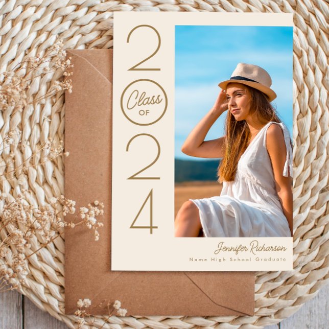 Moderner eleganter Typografie-Foto-Abschluss Ankündigung (Von Creator hochgeladen)