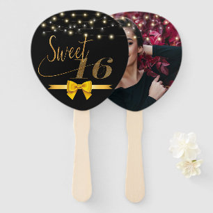 Moderner, eleganter und süßer 16 Hand-Hand-Fan Fächer