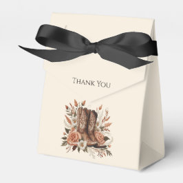 Moderner Eleganter Western - Blume Geschenkschachtel