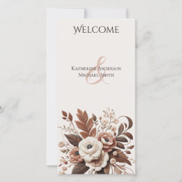 Moderner Eleganter Western - Blumen