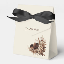 Moderner Eleganter Western - Blumen Geschenkschachtel