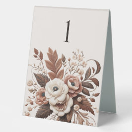 Moderner Eleganter Western - Blumen Tischaufsteller