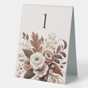 Moderner Eleganter Western - Blumen Tischaufsteller