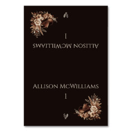 Moderner, eleganter Western - Geflügel Tischnummer