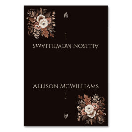 Moderner, eleganter Western - Geflügel Tischnummer