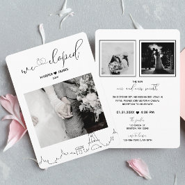 Moderner Empfang laden ein | Paris Einladung