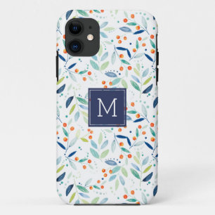 Moderner empfindlicher Pastell tont botanisches Case-Mate iPhone Hülle
