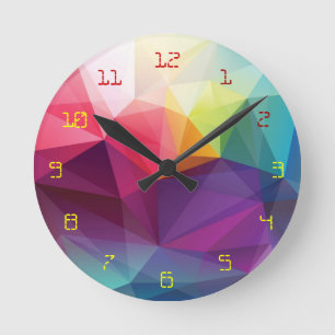 Moderner Entwurf Runde Wanduhr