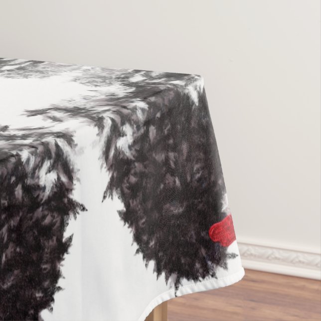 Moderner Erntedank Glattschildkröte Tischdecke (Beispiel)