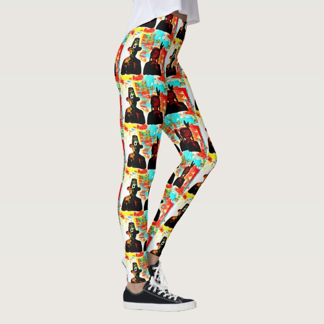 Moderner Erntedank Leggings (Rechts)