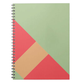 Moderner Farbblock Geo 1 Notizblock