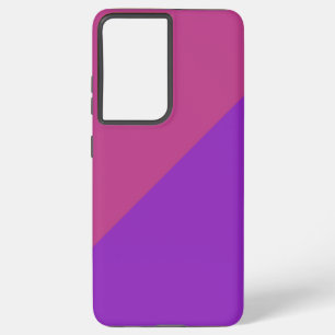 Moderner Farbblock Samsung Galaxy Hülle